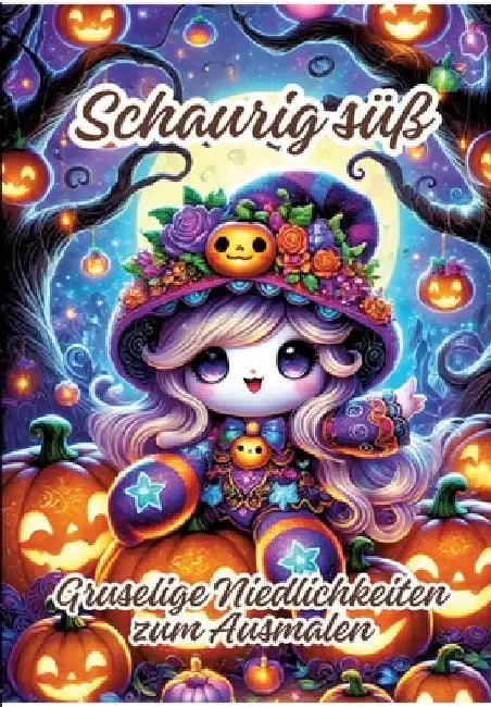 Schaurig süß: Gruselige Niedlichkeiten zum Ausmalen by Ela Artjoy