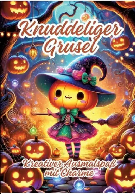 Knuddeliger Grusel: Kreativer Ausmalspaß mit Charme by Ela Artjoy