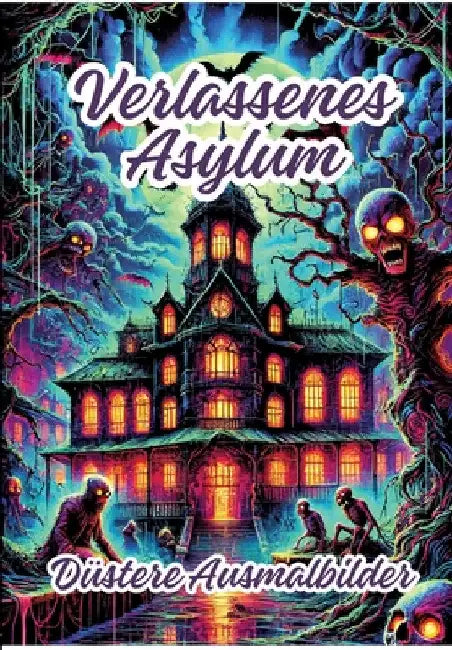 Verlassenes Asylum: Düstere Ausmalbilder by Ela Artjoy