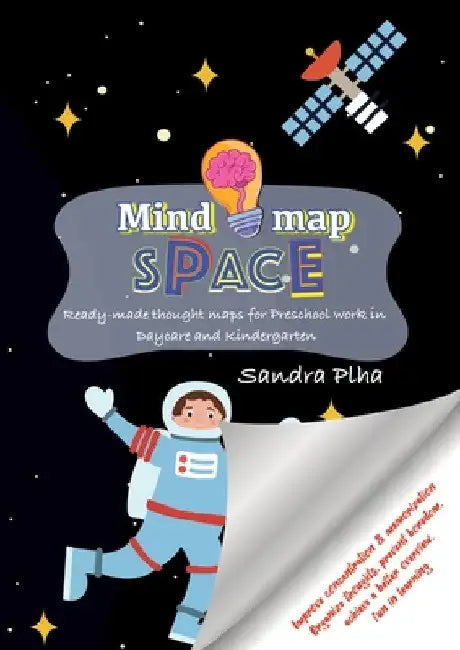 KitaFix-Mindmap Space (Ready-made thought maps for Preschool work in Daycare and Kindergarten): Improve concentration & memorization Organize thoughts by Sandra Plha