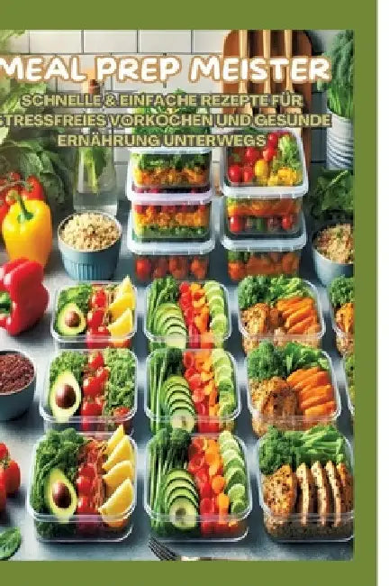 Meal Prep Meister: Stressfrei vorkochen: Schnelle & einfache Rezepte für gesunde Ernährung im Alltag, Büro und unterwegs by Mara Lichtblick