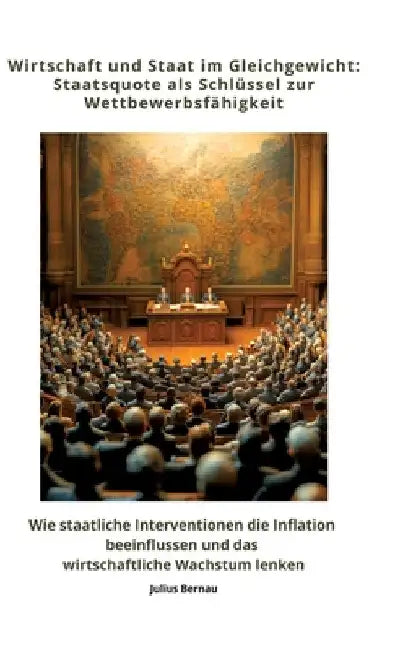 Wirtschaft und Staat im Gleichgewicht: Staatsquote als Schlüssel zur Wettbewerbsfähigkeit: Wie staatliche Interventionen die Inflation beeinflussen un by Julius Bernau