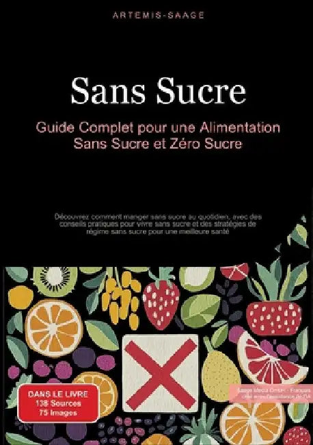 Sans Sucre: Guide Complet pour une Alimentation Sans Sucre et Zéro Sucre: Découvrez comment manger sans sucre au quotidien, avec des conseils pratique by Artemis Saage