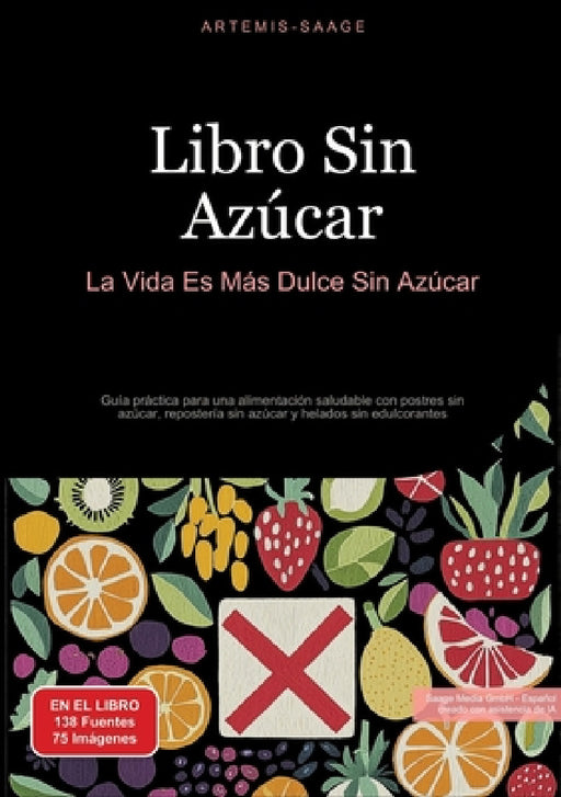 Libro Sin Azúcar: La Vida Es Más Dulce Sin Azúcar: Guía práctica para una alimentación saludable con postres sin azúcar, repostería sin azúcar y helad by Artemis Saage, Saage Media Gmbh - Español
