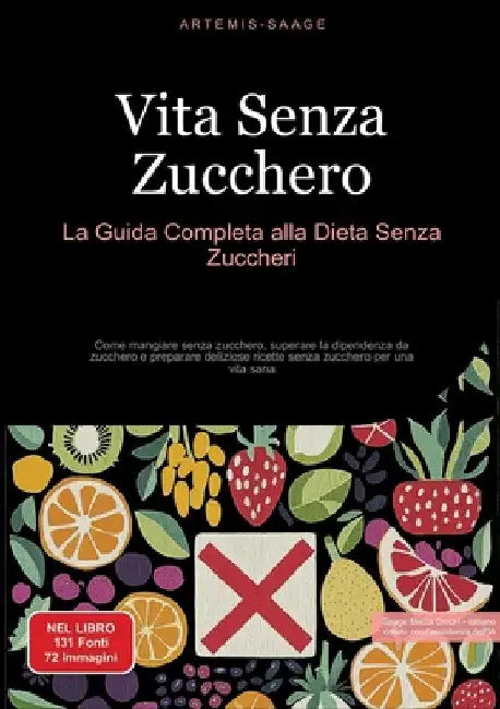Vita Senza Zucchero: La Guida Completa alla Dieta Senza Zuccheri: Come mangiare senza zucchero, superare la dipendenza da zucchero e preparare delizio by Artemis Saage