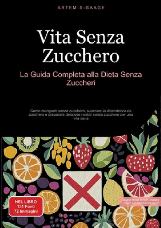 Vita Senza Zucchero: La Guida Completa alla Dieta Senza Zuccheri: Come mangiare senza zucchero, superare la dipendenza da zucchero e preparare delizio by Artemis Saage, Saage Media Gmbh - Italiano