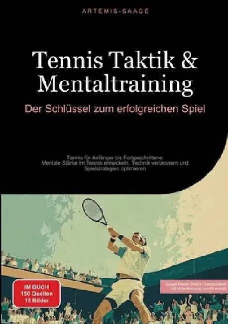 Tennis Taktik & Mentaltraining: Der Schlüssel zum erfolgreichen Spiel: Tennis für Anfänger bis Fortgeschrittene: Mentale Stärke im Tennis entwickeln, by Artemis Saage