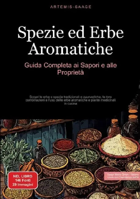 Spezie ed Erbe Aromatiche: Guida Completa ai Sapori e alle Proprietà Scopri le erbe e spezie tradizionali e ayurvediche, le loro combinazioni e l'uso by Saage Media Gmbh - Italiano