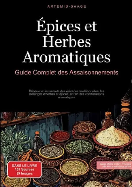 Épices et Herbes Aromatiques: Guide Complet des Assaisonnements: Découvrez les secrets des épiceries traditionnelles, les mélanges d'herbes et épices, by Saage Media Gmbh - Français