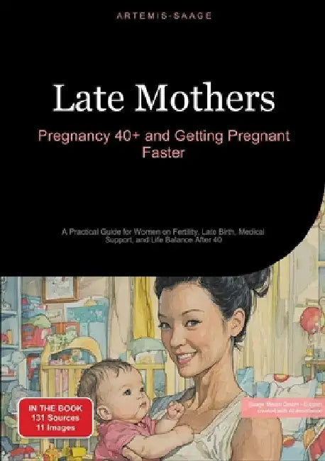 Late Mothers: Pregnancy 40+ and Getting Pregnant Faster: A Practical Guide for Women on Fertility, Late Birth, Medical Support, and Life Balance After by Saage Media Gmbh - English