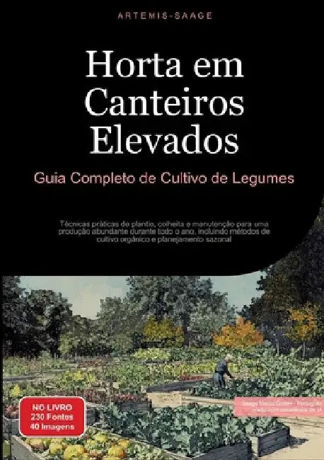 Horta em Canteiros Elevados: Guia Completo de Cultivo de Legumes: Técnicas práticas de plantio, colheita e manutenção para uma produção abundante dura by Saage Media Gmbh - Português