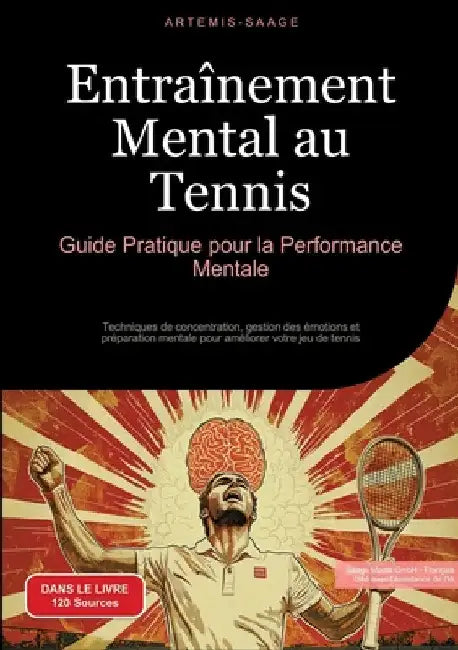 Entraînement Mental au Tennis: Guide Pratique pour la Performance Mentale: Techniques de concentration, gestion des émotions et préparation mentale po by Saage Media Gmbh - Français