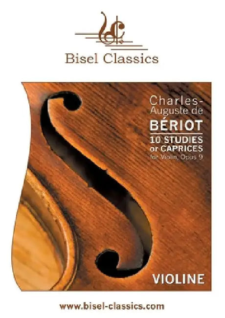10 Studies or Caprices for Violin, Opus 9: Violine Solo by Slavy Dimoff