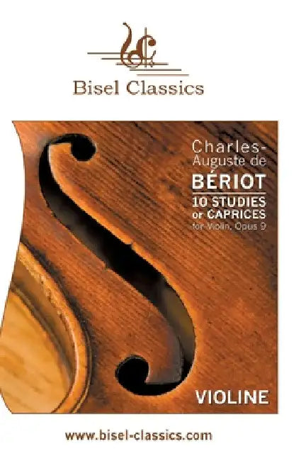 10 Studies or Caprices for Violin, Opus 9: Violine Solo by Slavy Dimoff