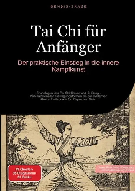 Tai Chi für Anfänger: Der praktische Einstieg in die innere Kampfkunst: Grundlagen des Tai Chi Chuan und Qi Gong - Von traditionellen Bewegungsformen by Bendis A. I. Saage -. Deutschland