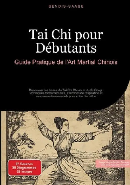 Tai Chi pour Débutants: Guide Pratique de l'Art Martial Chinois: Découvrez les bases du Tai Chi Chuan et du Qi Gong: techniques fondamentales, exercic by Bendis A. I. Saage -. Français