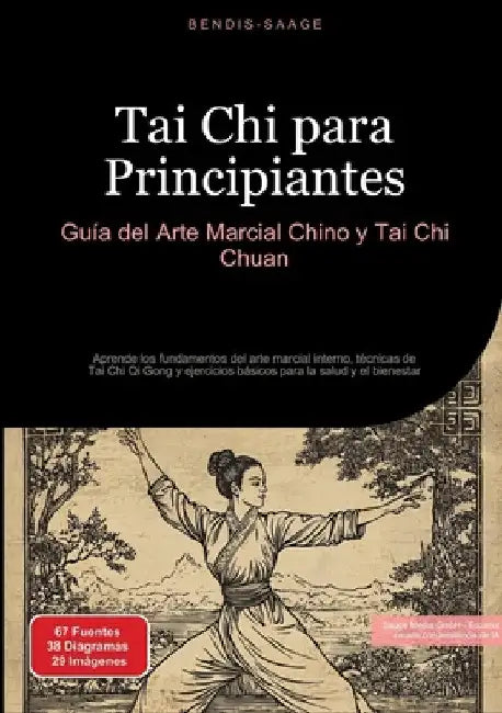 Tai Chi para Principiantes: Guía del Arte Marcial Chino y Tai Chi Chuan: Aprende los fundamentos del arte marcial interno, técnicas de Tai Chi Qi Gong by Bendis A. I. Saage -. Español