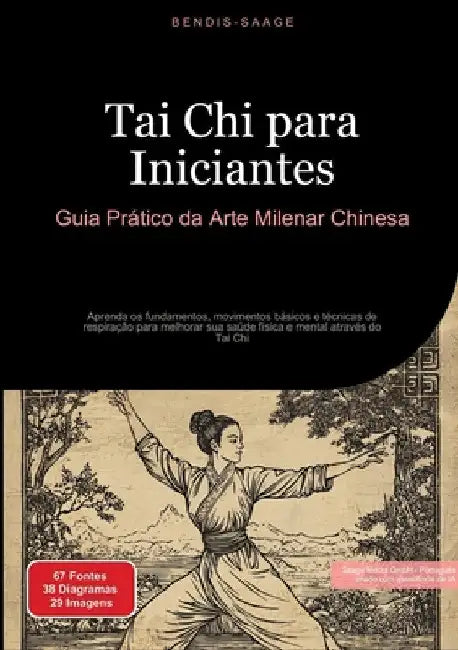 Tai Chi para Iniciantes: Guia Prático da Arte Milenar Chinesa: Aprenda os fundamentos, movimentos básicos e técnicas de respiração para melhorar sua s by Bendis A. I. Saage -. Português
