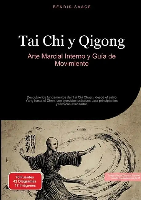 Tai Chi y Qigong: Arte Marcial Interno y Guía de Movimiento: Descubre los fundamentos del Tai Chi Chuan, desde el estilo Yang hasta el Chen, con ejerc by Bendis A. I. Saage -. Español