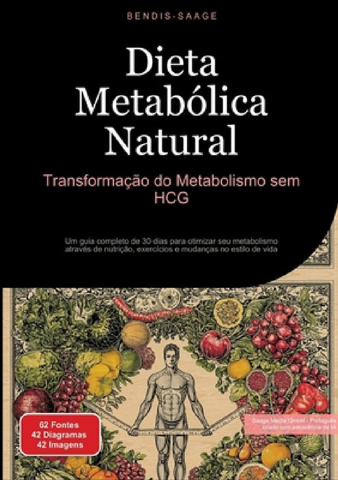 Dieta Metabólica Natural: Transformação do Metabolismo sem HCG: Um guia completo de 30 dias para otimizar seu metabolismo através de nutrição, exercíc by Bendis A. I. Saage -. Português
