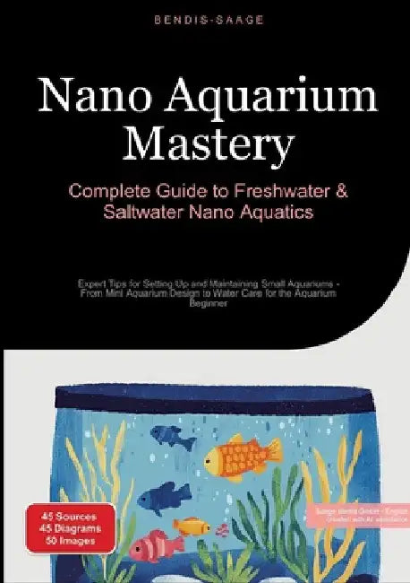 Nano Aquarium Mastery: Complete Guide to Freshwater & Saltwater Nano Aquatics: Expert Tips for Setting Up and Maintaining Small Aquariums - From Mini by Bendis A. I. Saage -. English