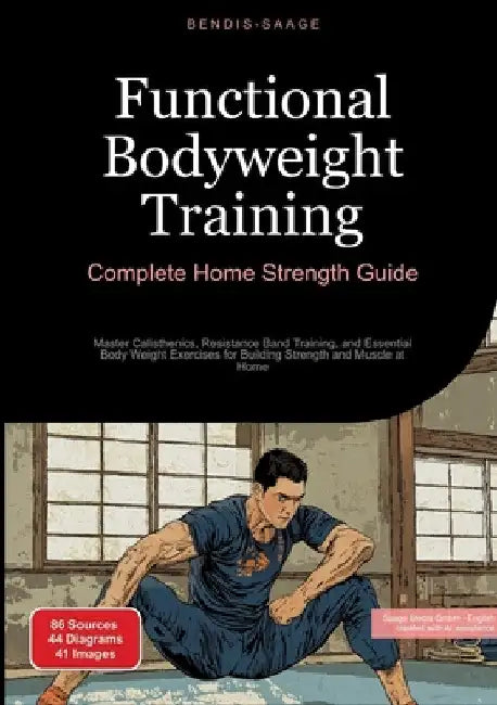 Functional Bodyweight Training: Complete Home Strength Guide: Master Calisthenics, Resistance Band Training, and Essential Body Weight Exercises for B by Bendis A. I. Saage -. English