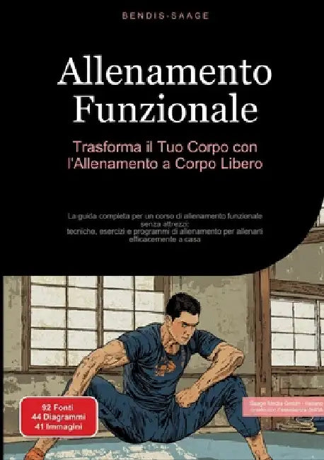 Allenamento Funzionale: Trasforma il Tuo Corpo con l'Allenamento a Corpo Libero: La guida completa per un corso di allenamento funzionale senza attrez by Bendis A. I. Saage -. Italiano