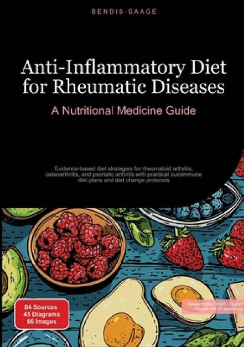 Anti-Inflammatory Diet for Rheumatic Diseases: A Nutritional Medicine Guide: Evidence-based diet strategies for rheumatoid arthritis, osteoarthritis, by Bendis A. I. Saage -. English