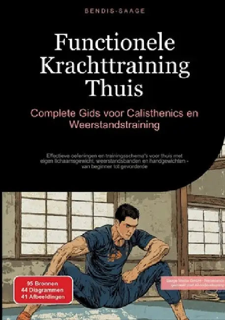 Functionele Krachttraining Thuis: Complete Gids voor Calisthenics en Weerstandstraining: Effectieve oefeningen en trainingsschema's voor thuis met eig by Bendis A. I. Saage -. Nederlands