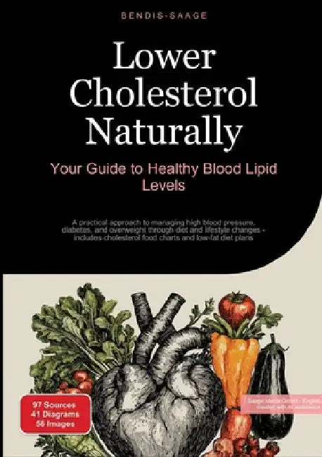 Lower Cholesterol Naturally: Your Guide to Healthy Blood Lipid Levels: A practical approach to managing high blood pressure, diabetes, and overweight by Bendis A. I. Saage -. English