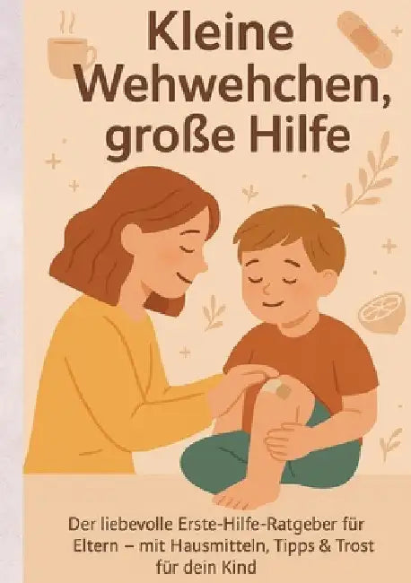 Kleine Wehwehchen, große Hilfe: Der liebevolle Erste-Hilfe-Ratgeber für Eltern - mit Hausmitteln, Tipps & Trost für dein Kind by Keysha Lott