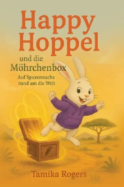 Happy Hoppel und die Möhrchenbox - Für kleine Abenteurer und Weltentdecker: Auf Spurensuche rund um die Welt - Eine Geschichte über Freundschaft, Mut by Tamika Rogers