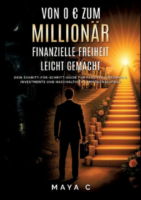 Von 0 zum Millionär - Finanzielle Freiheit leicht gemacht: Dein Schritt-für-Schritt-Guide für passives Einkommen, Investments und nachhaltigen Vermöge by Maya Cherif