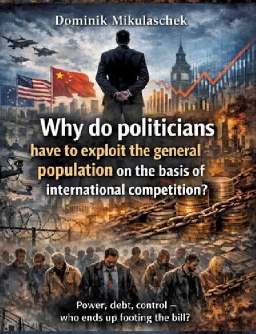 Why do politicians have to exploit the general population on the basis of international competition?: Power, debt, control - who ends up footing the b by Dominik Mikulaschek