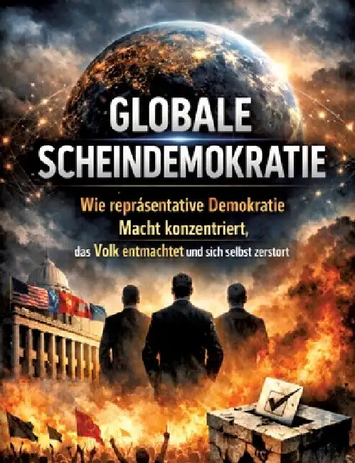 Globale Scheindemokratie: Wie repräsentative Demokratie Macht konzentriert, das Volk entmachtet und sich selbst zerstört by Dominik Mikulaschek