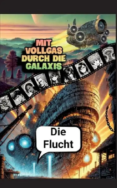 Mit Vollgas durch die Galaxis: Die Flucht by Grim Wok