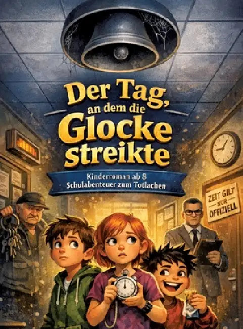 Der Tag, an dem die Glocke streikte: Kinderroman ab 8 Schulabenteuer zum Totlachen by Dominik Mikulaschek