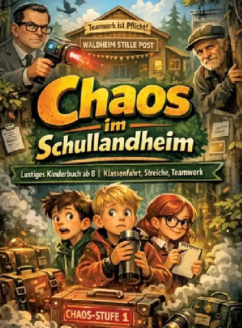 Chaos im Schullandheim: Lustiges Kinderbuch ab 8 Klassenfahrt, Streiche, Teamwork by Dominik Mikulaschek