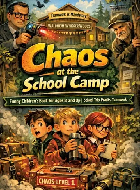 Chaos at the school camp: Funny children's book for ages 8 and up School trip, pranks, teamwork by Dominik Mikulaschek