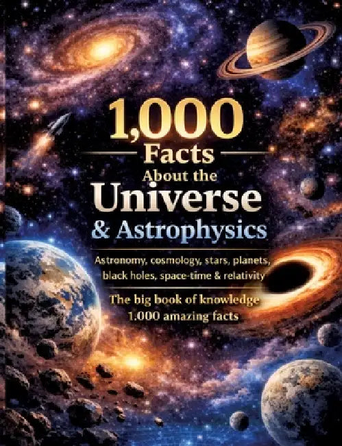 1,000 Facts About the Universe & Astrophysics: Astronomy, cosmology, stars, planets, black holes, space-time & relativity The big book of knowledge 1, by Dominik Mikulaschek