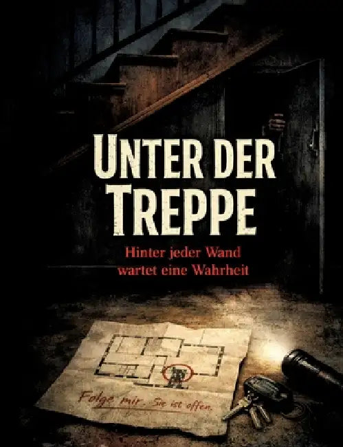 Unter der Treppe: Hinter jeder Wand wartet eine Wahrheit by Dominik Mikulaschek
