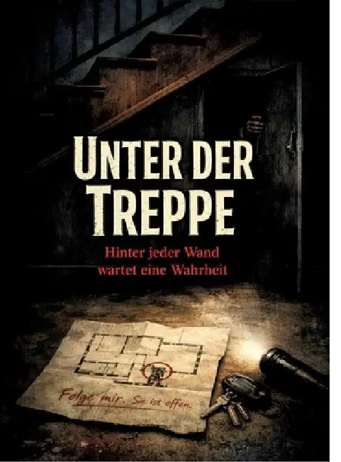 Unter der Treppe: Hinter jeder Wand wartet eine Wahrheit by Dominik Mikulaschek