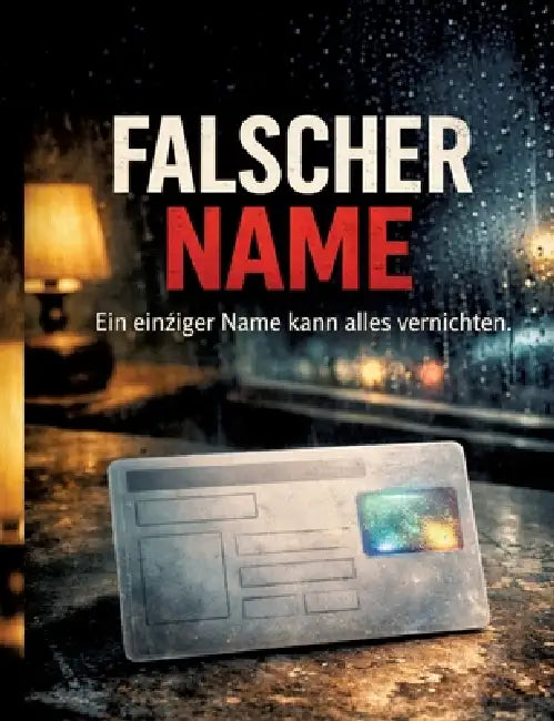 Falscher Name: Ein einziger Name kann alles vernichten. by Dominik Mikulaschek