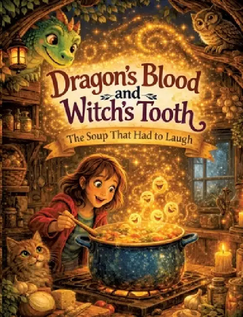 Dragon's Blood and Witch's Tooth: The Soup That Had to Laugh - A magical adventure for children aged 8 and up by Dominik Mikulaschek