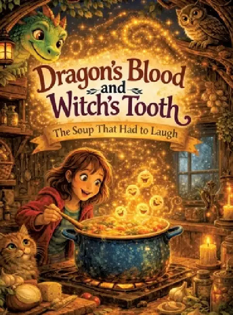 Dragon's Blood and Witch's Tooth: The Soup That Had to Laugh - A magical adventure for children aged 8 and up by Dominik Mikulaschek