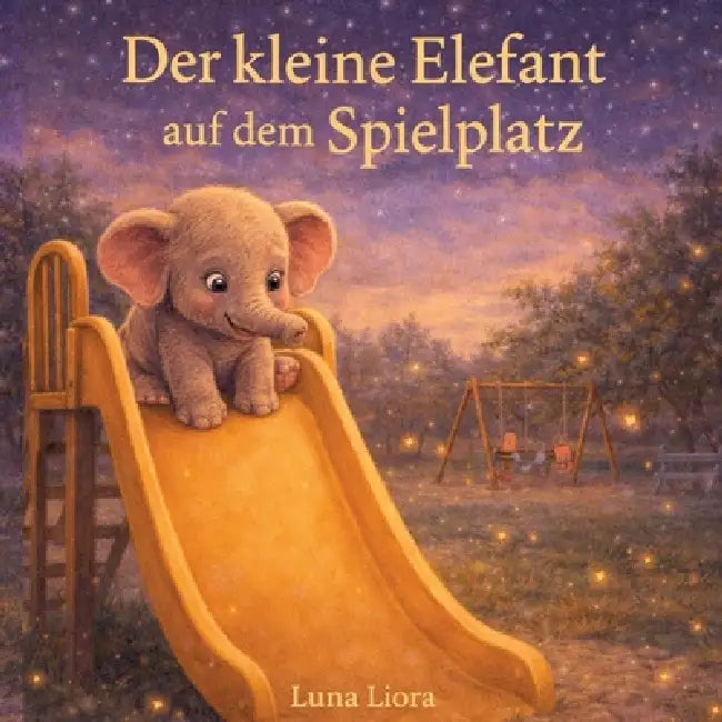 Der kleine Elefant auf dem Spielplatz by Luna Liora
