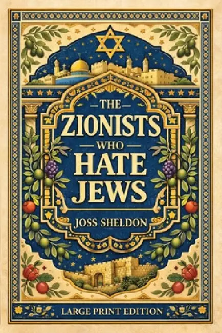 The ZIONISTS who HATE JEWS: Large Print Edition by Joss Sheldon