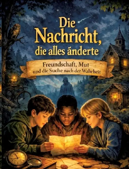 Die Nachricht, die alles änderte: Freundschaft, Mut und die Suche nach der Wahrheit - ein spannendes Kinderbuch ab 10 Jahren by Dominik Mikulaschek