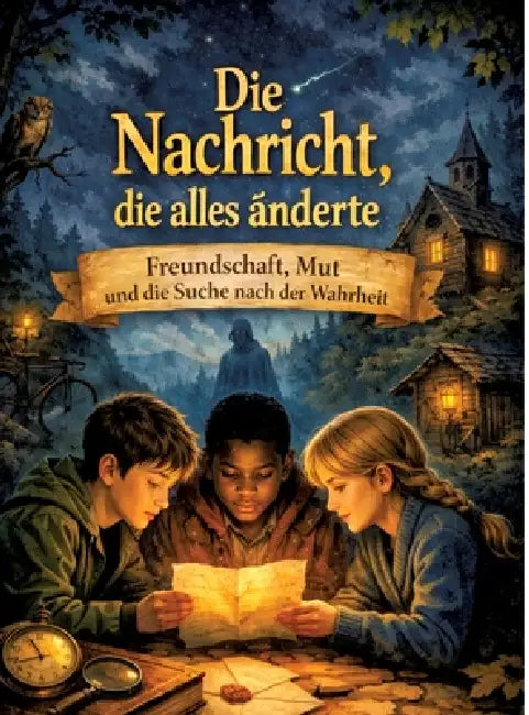 Die Nachricht, die alles änderte: Freundschaft, Mut und die Suche nach der Wahrheit - ein spannendes Kinderbuch ab 10 Jahren by Dominik Mikulaschek