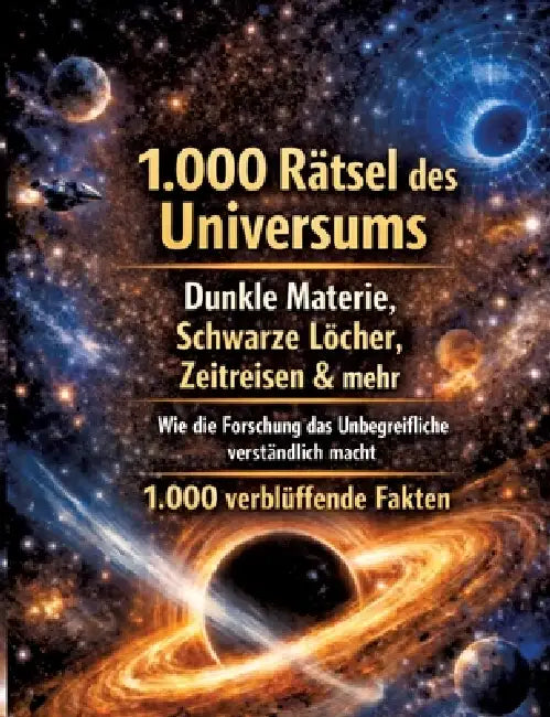 1.000 Rätsel des Universums: Dunkle Materie, Schwarze Löcher, Zeitreisen & mehr Wie die Forschung das Unbegreifliche verständlich macht 1.000 verblüff by Dominik Mikulaschek